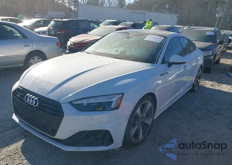 2020 Audi A5 Sportback Premium Plus 45 Tfsi Quattro S Tronic z USA, uszkodzony, nr VIN WAUCNCF56LA002544